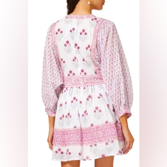 Oliphant Floral Print Mini Dress - Picture 3 of 5